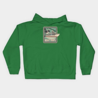 Cuba Boat Trips Kids Hoodie